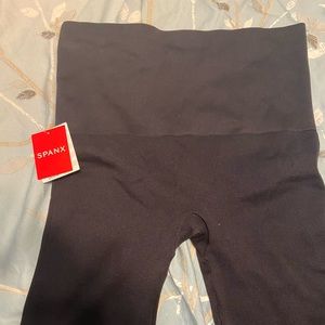 Spanx bike short - black.  BNWT